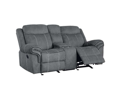 ACME Furniture - Zubaida Loveseat w/USB Dock & Console (Glider & Motion) - 55026 veiw 3