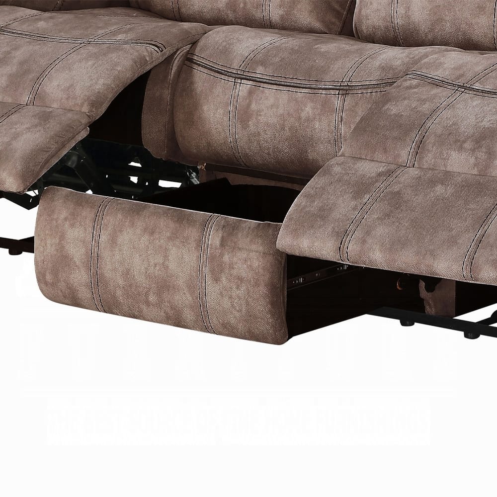 ACME Furniture - Zubaida Sofa w/USB Dock & Console(Motion) - 55020 view 7
