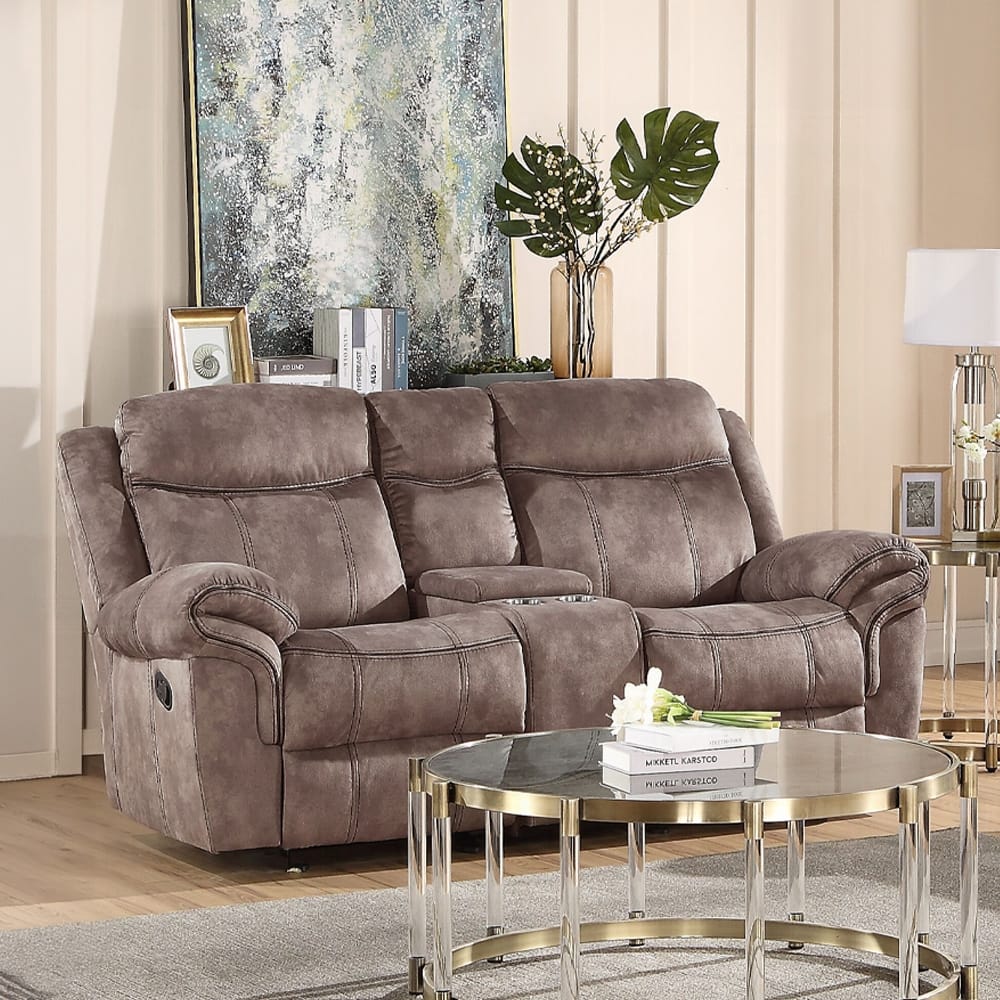 ACME Furniture - Zubaida Sofa w/USB Dock & Console(Motion) - 55020 view 8