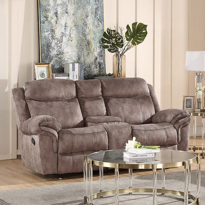 ACME Furniture - Zubaida Sofa w/USB Dock & Console(Motion) - 55020 view 8
