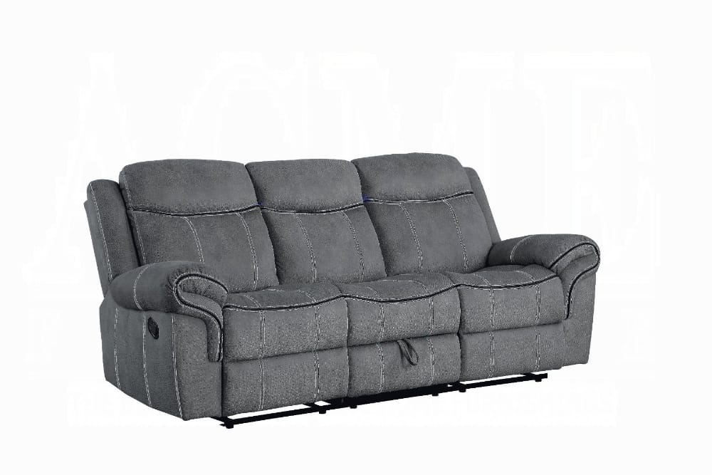 ACME Furniture - Zubaida Sofa w/USB Dock & Console(Motion) - 55025 view 1