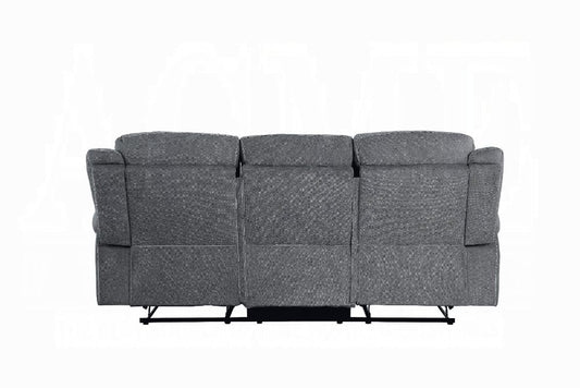 ACME Furniture - Zubaida Sofa w/USB Dock & Console(Motion) - 55025 view 4