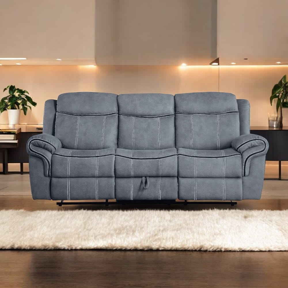 ACME Furniture - Zubaida Sofa w/USB Dock & Console(Motion) - 55025 view 6