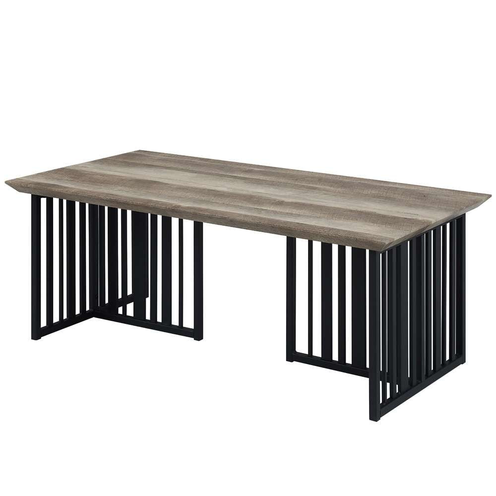 ACME Furniture - Zudora Coffee Table - Antique Oak & Black - LV01751 veiw 1