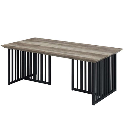 ACME Furniture - Zudora Coffee Table - Antique Oak & Black - LV01751 veiw 1