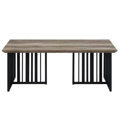 ACME Furniture - Zudora Coffee Table - Antique Oak & Black - LV01751 veiw 2