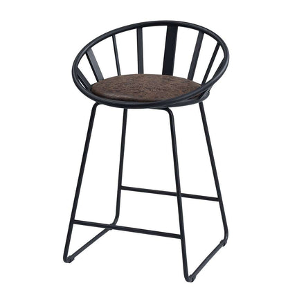 ACME Furniture - Zudora Counter Height Chair (Set of 2) - Black - DN01756 veiw 1