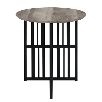 ACME Furniture - Zudora End Table - Antique Oak & Black - LV01752 view 2