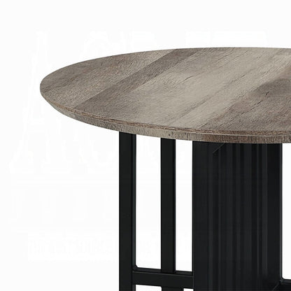 ACME Furniture - Zudora End Table - Antique Oak & Black - LV01752 view 4