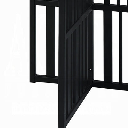 ACME Furniture - Zudora End Table - Antique Oak & Black - LV01752 view 6