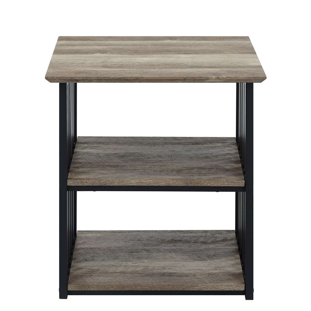 ACME Furniture - Zudora Nightstand - Antique Oak & Black - BD01749 view 2