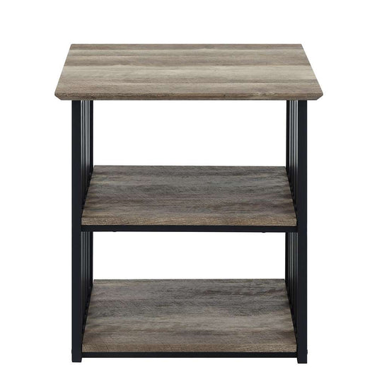 ACME Furniture - Zudora Nightstand - Antique Oak & Black - BD01749 view 2