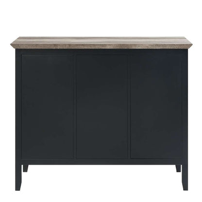 ACME Furniture - Zudora Server - Antique Oak & Black - DN01759 veiw 4