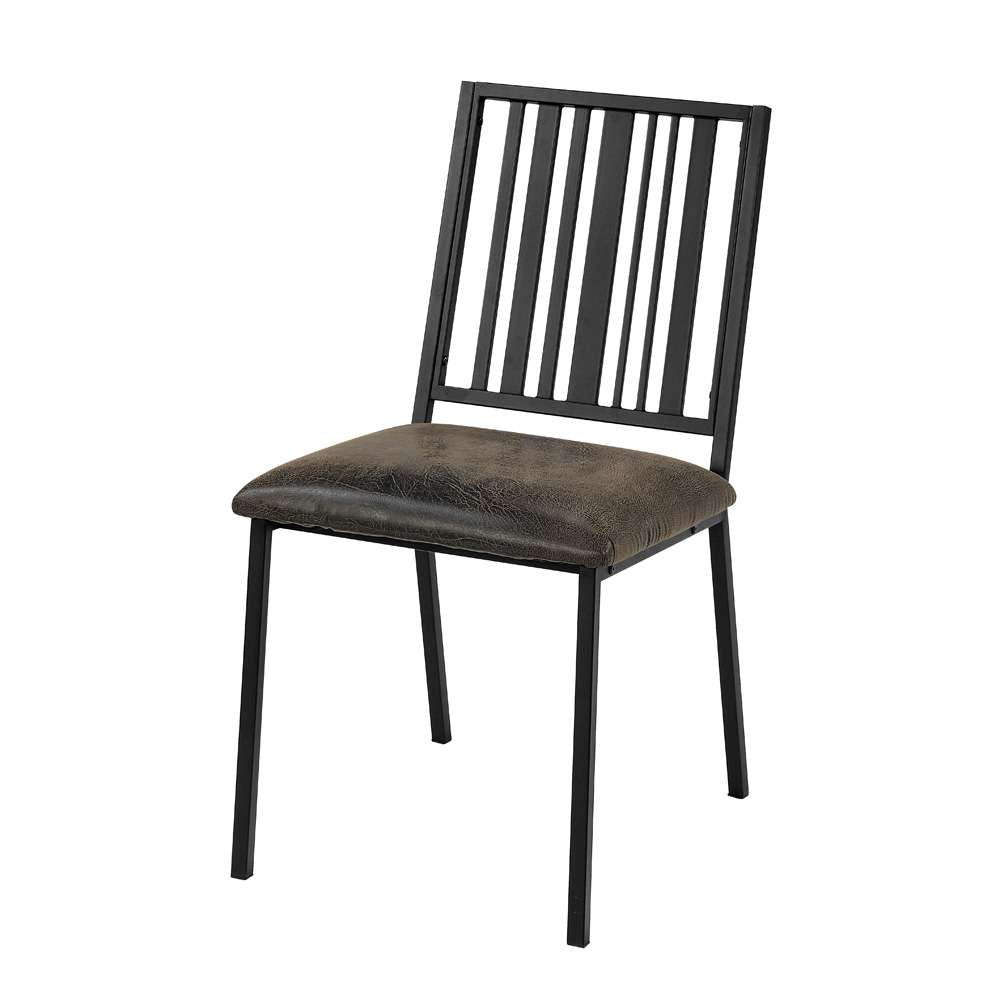 ACME Furniture - Zudora Side Chair (Set of 2) - Synthetic Leather & Black - DN01758 view 1