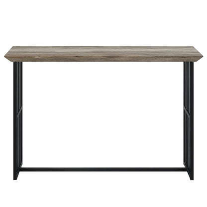 ACME Furniture - Zudora Sofa Table - Antique Oak & Black - LV01753 veiw 2