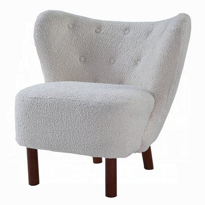 ACME Furniture - Zusud Accent Chair - White Teddy Sherpa - AC00228 view 1