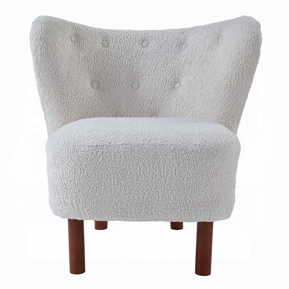 ACME Furniture - Zusud Accent Chair - White Teddy Sherpa - AC00228 view 2