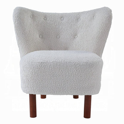 ACME Furniture - Zusud Accent Chair - White Teddy Sherpa - AC00228 view 2