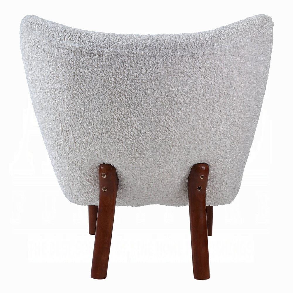 ACME Furniture - Zusud Accent Chair - White Teddy Sherpa - AC00228 view 4