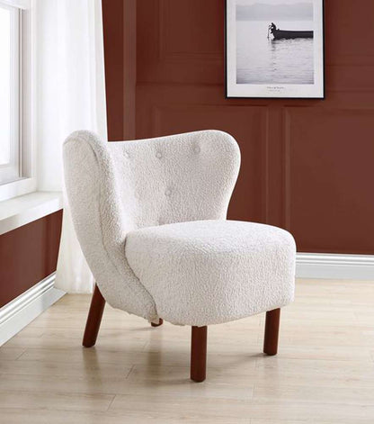 ACME Furniture - Zusud Accent Chair - White Teddy Sherpa - AC00228 view 6