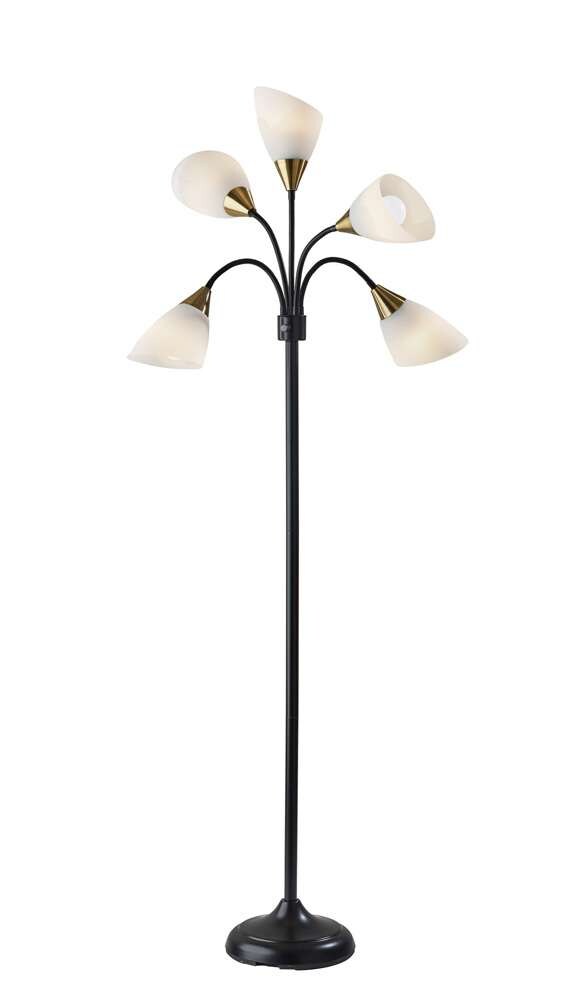 Adesso Home - 5 Light Floor Lamp - 7205-01 view 1