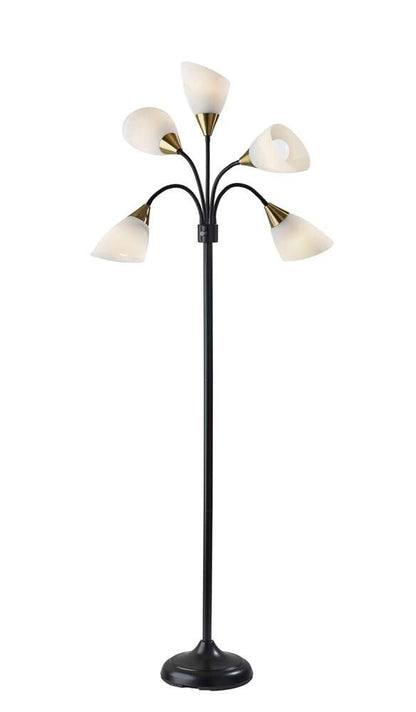 Adesso Home - 5 Light Floor Lamp - 7205-01 view 1