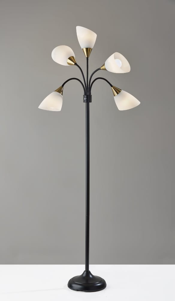 Adesso Home - 5 Light Floor Lamp - 7205-01 view 5