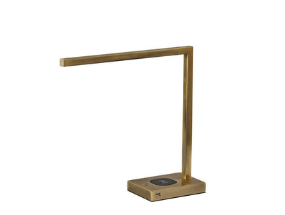 Adesso Home - Aidan AdessoCharge LED Wireless Charging Desk Lamp - 4220-21 view 1