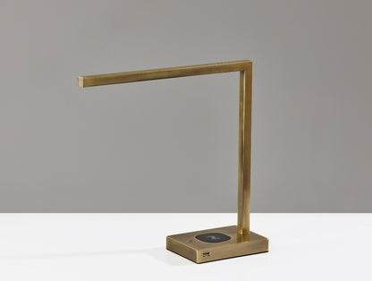 Adesso Home - Aidan AdessoCharge LED Wireless Charging Desk Lamp - 4220-21 view 5