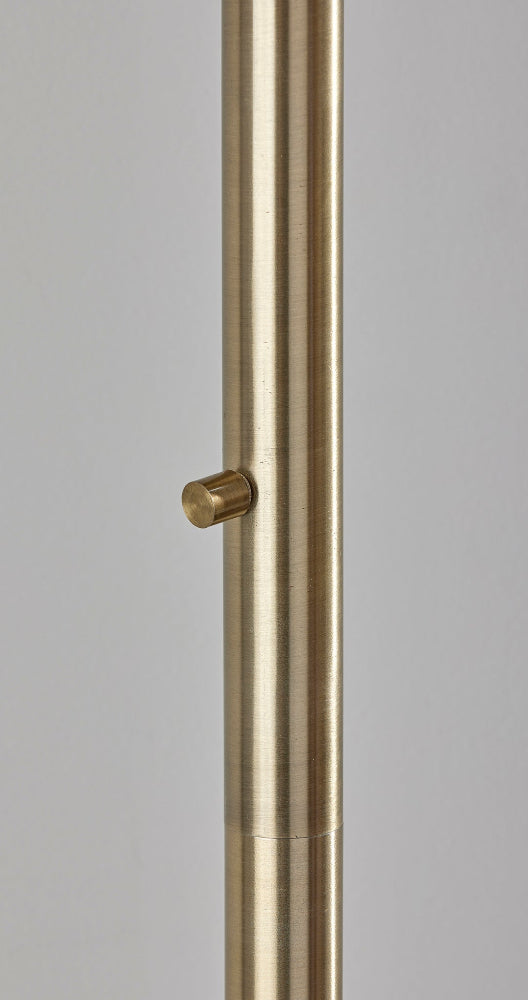 Adesso Home - Barton Arc Lamp- Antique Brass - SL1187-21 view 3