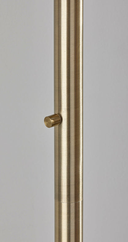 Adesso Home - Barton Arc Lamp- Antique Brass - SL1187-21 view 3