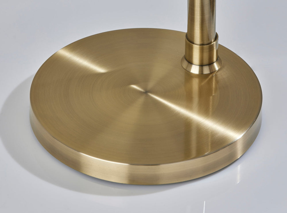Adesso Home - Barton Arc Lamp- Antique Brass - SL1187-21 view 4