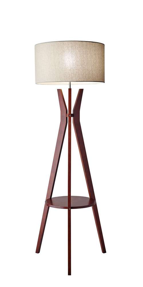 Adesso Home - Bedford Shelf Floor Lamp - 3471-15 veiw 1