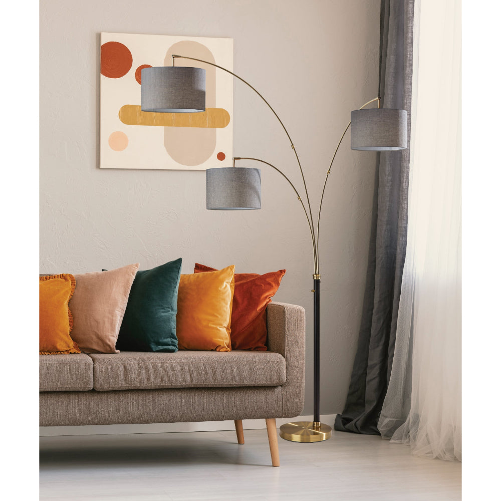 Adesso Home - Bergen 3-Arm Arc Lamp - 4210-21 view 6