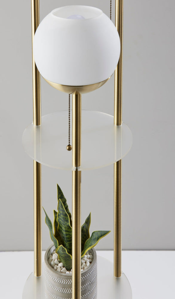 Adesso Home - Bianca Shelf Floor Lamp - 4023-21 view 4