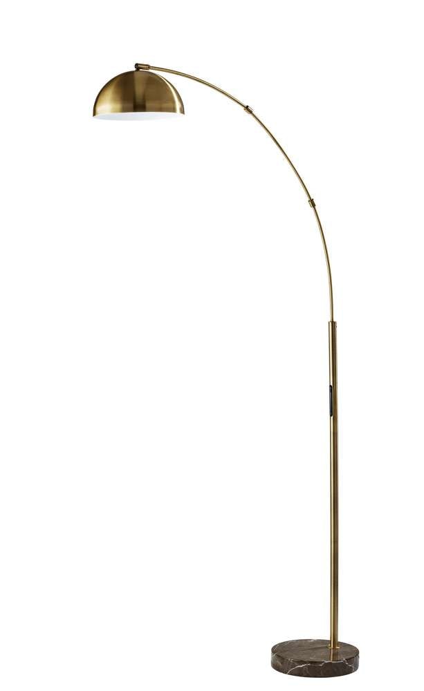 Adesso Home - Bolton LED Arc Lamp w/ Smart Switch - 4308-21 veiw 1