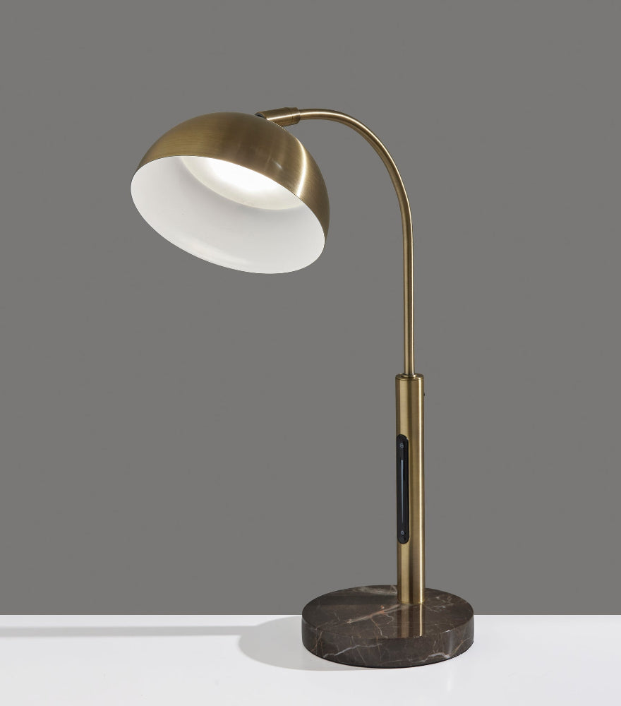 Adesso Home - Bolton LED Desk Lamp w/ Smart Switch - 4306-21 view 5