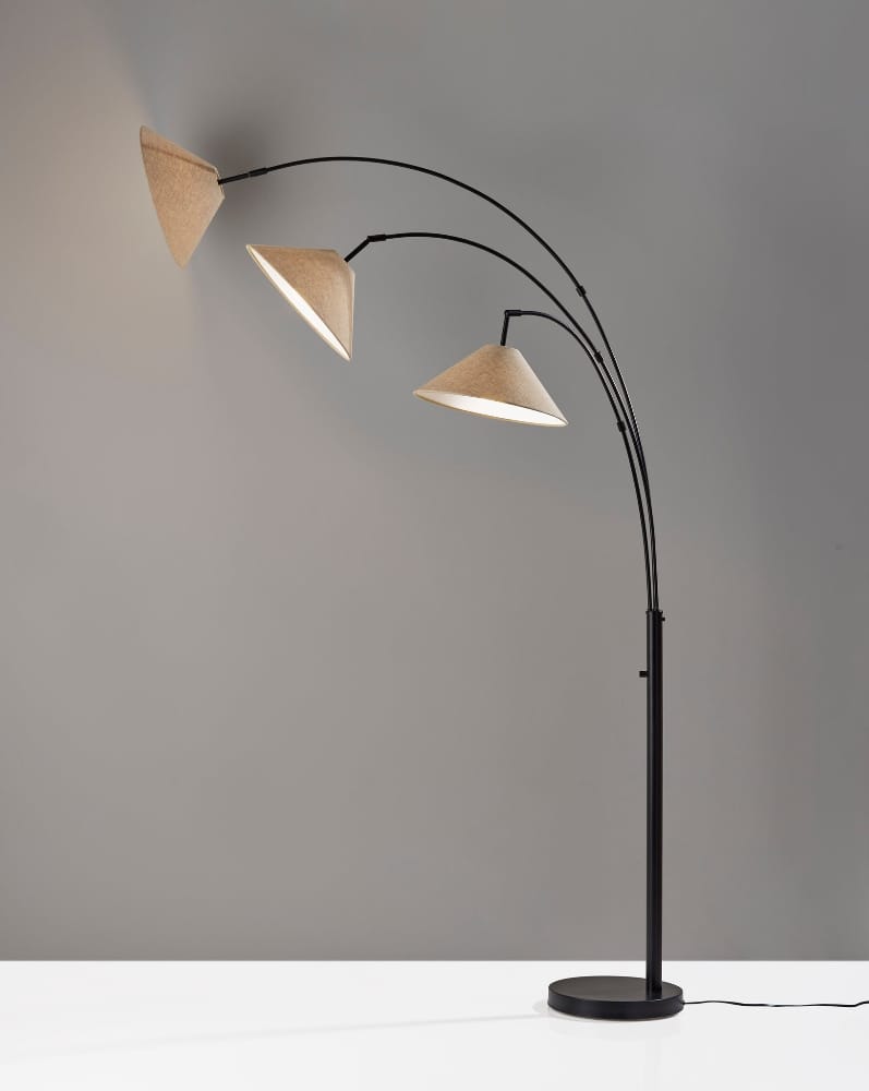Adesso Home - Braxton 3-Arm Arc Lamp - 4137-26 view 3
