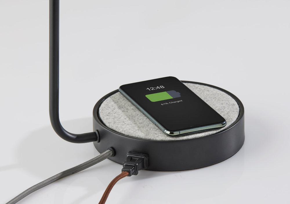 Adesso Home - Brooks AdessoCharge Wireless Charging Desk Lamp - 3000-01 view 4