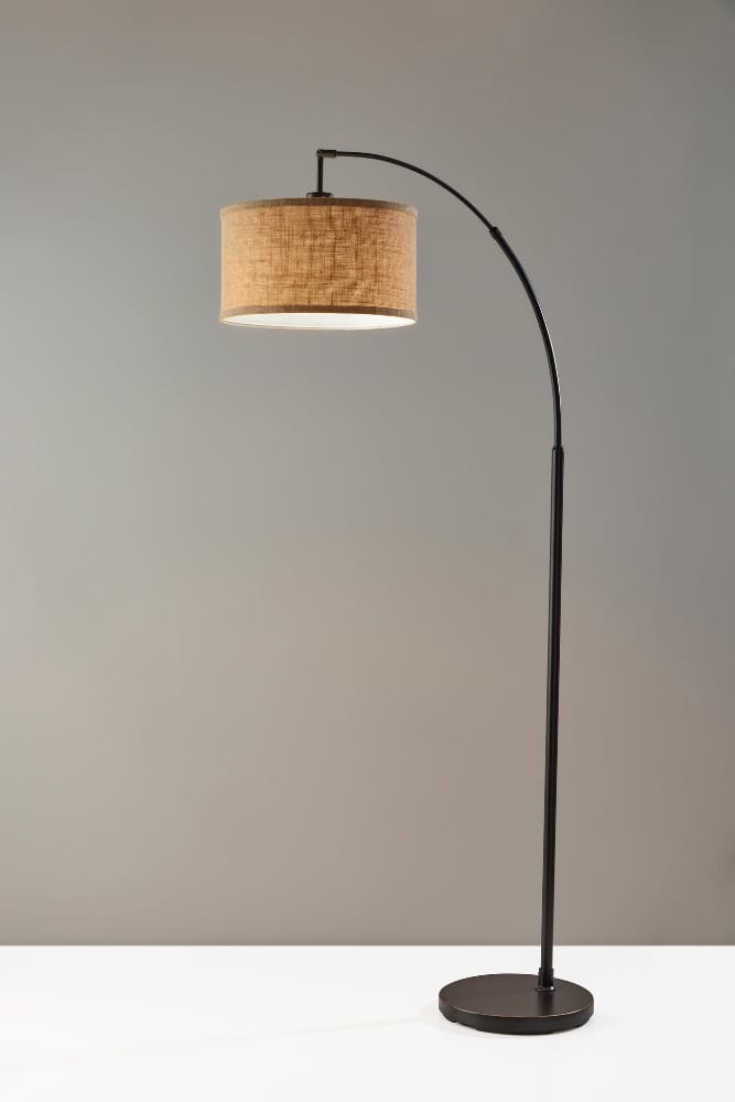 Adesso Home - Burlap Arc Lamp - SL3993-26 view 3