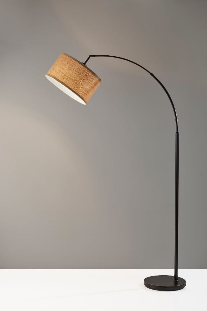 Adesso Home - Burlap Arc Lamp - SL3993-26 view 4