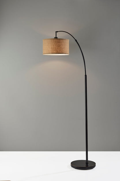 Adesso Home - Burlap Arc Lamp - SL3993-26 view 5