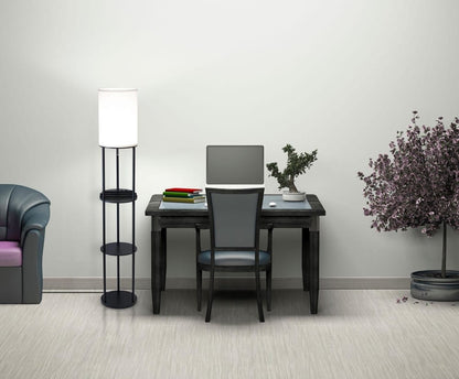 Adesso Home - Charging Station Shelf Floor Lamp - 3116-01 view 5