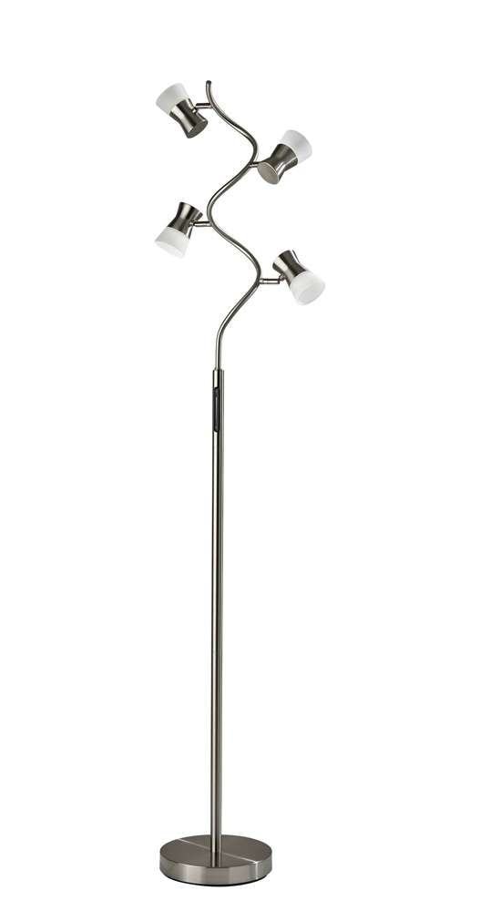 Adesso Home - Cyrus LED Floor Lamp w. Smart Switch - 4252-22 view 1