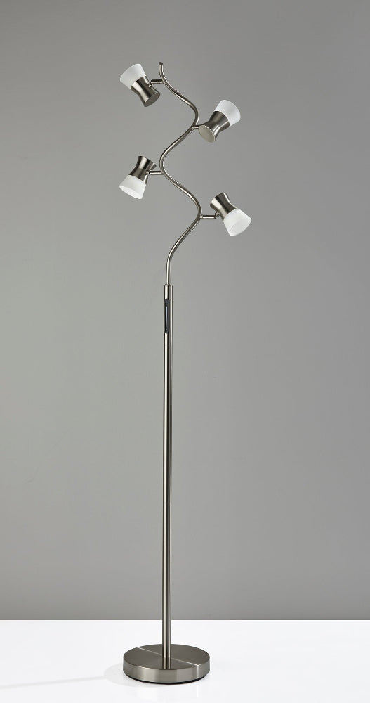 Adesso Home - Cyrus LED Floor Lamp w. Smart Switch - 4252-22 view 4