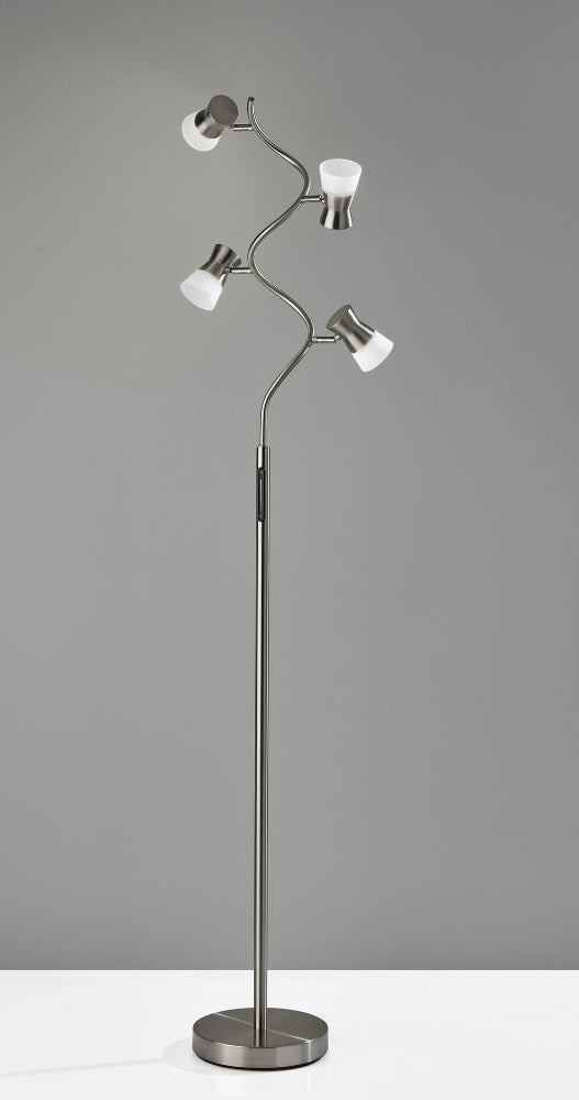 Adesso Home - Cyrus LED Floor Lamp w. Smart Switch - 4252-22 view 5