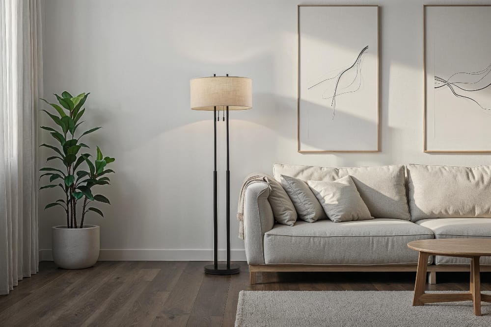 Adesso Home - Duet Floor Lamp - 4016-26 view 3