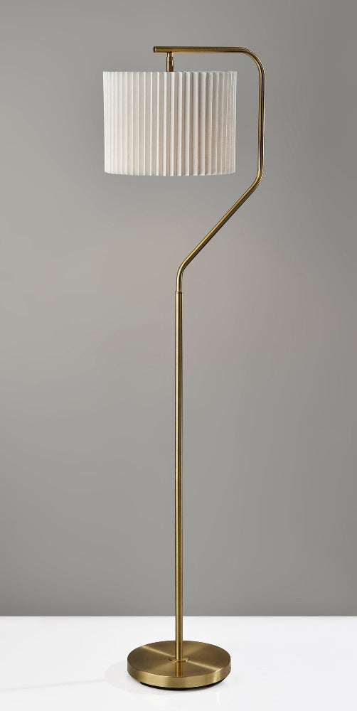 Adesso Home - Evan Floor Lamp- Antique Brass - SL9502-21 view 5
