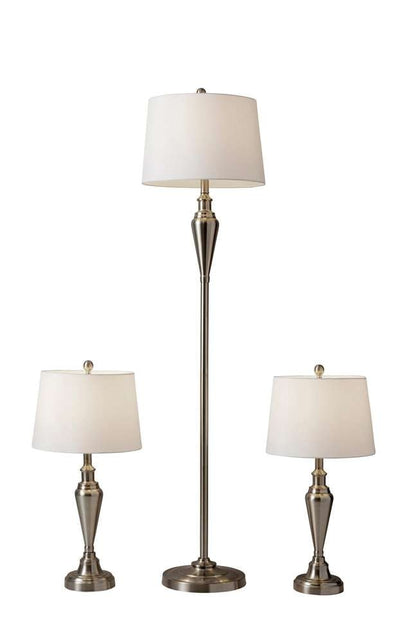 Adesso Home - Glendale 3 Piece Floor and Table Lamp Set - 1583-22 view 1