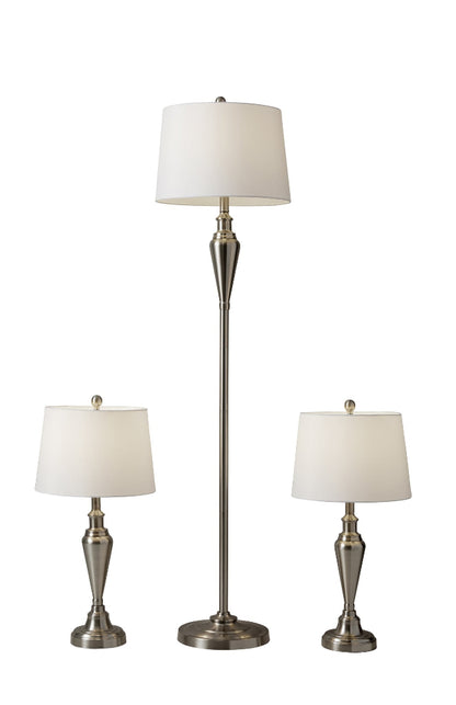 Adesso Home - Glendale 3 Piece Floor and Table Lamp Set - 1583-22 view 2